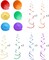 Colorful Rainbow Foil Swirl Hanging Decoration Streamer for Birthday Graduation Wedding Pride Theme Party Supplies, Gold Red Orange Green Blue and Purple, Pack of 18